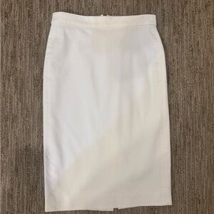 J Crew white skirt